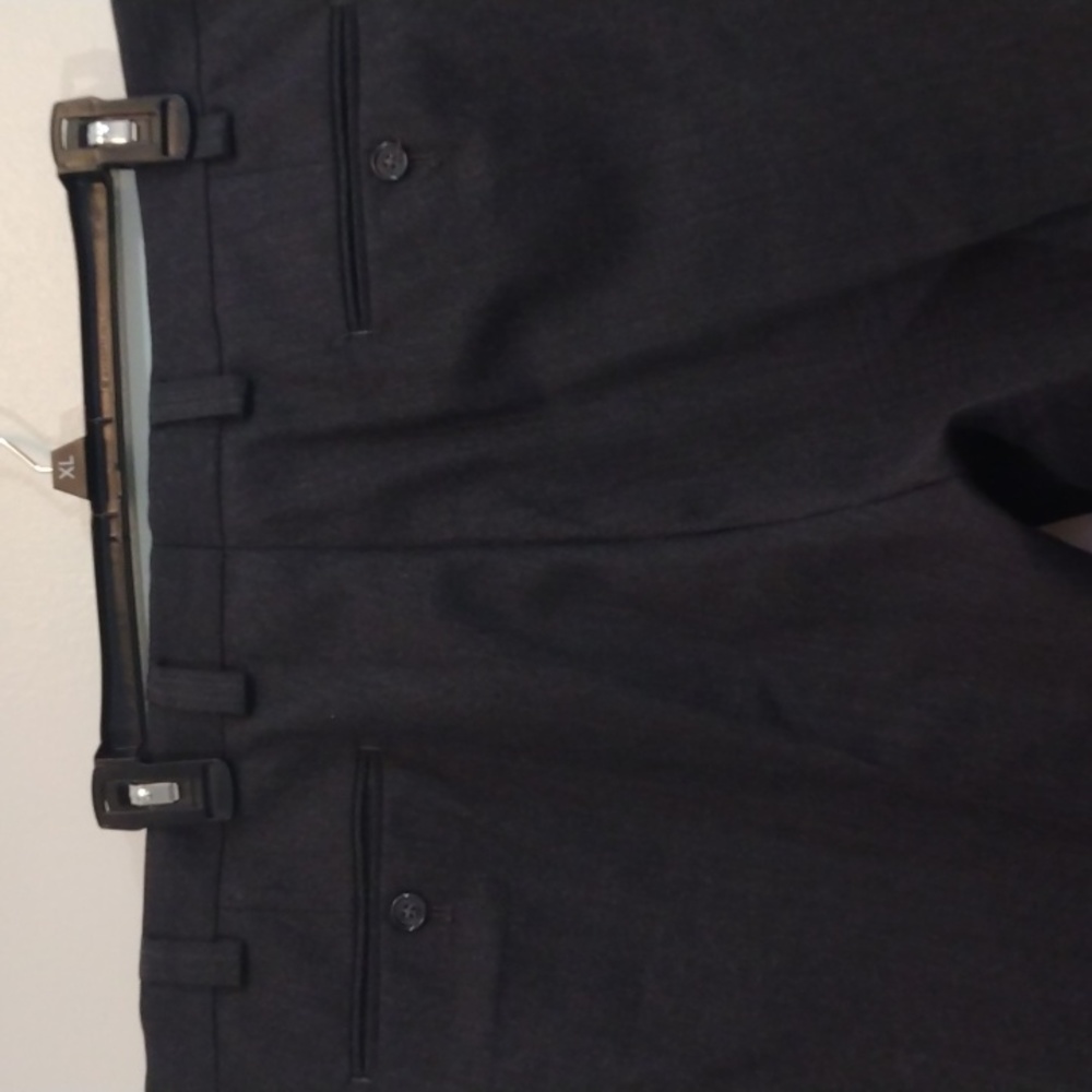 Lauren Ralph Lauren Gray Flannel Wool Pants 39* - 27.75 - Picture 12 of 13